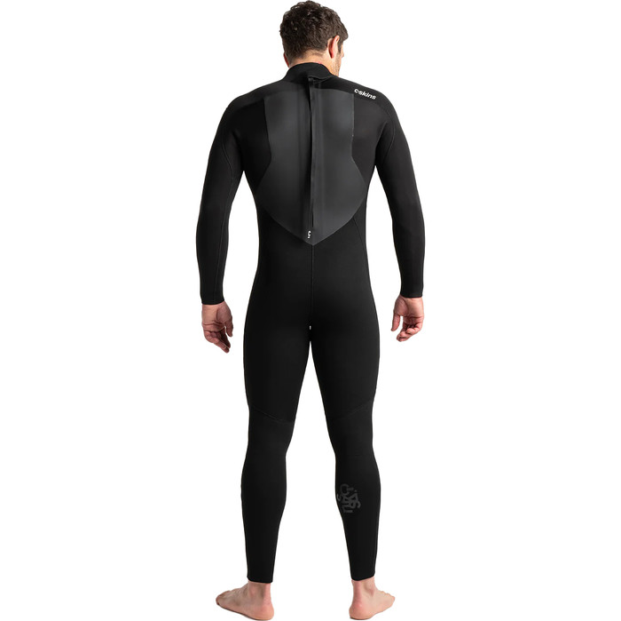 2024 C-Skins Hombres Legend 5/4/3mm Back Zip Neopreno C-LE54MBZ - Black / Anthracite